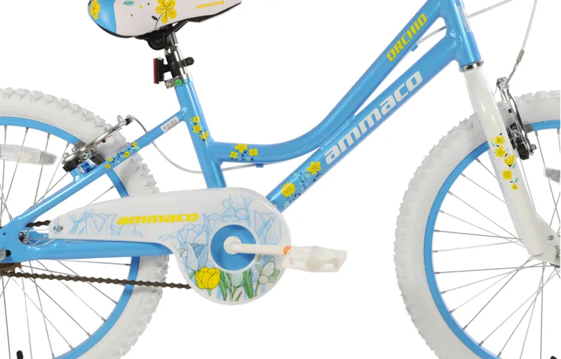 Ammaco Orchid 20 Inch Wheel Kids Bike Blue-5